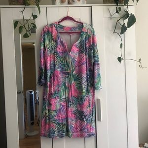 Lilly Pulitzer Palm Print Dress